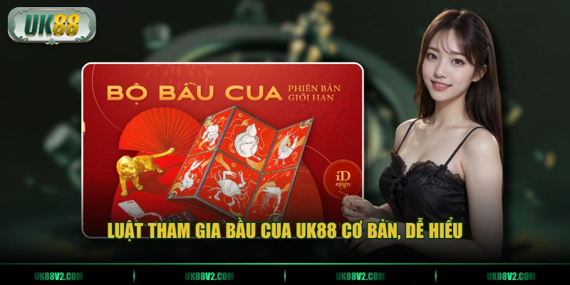 Luật tham gia bầu cua UK88 cơ bản, dễ hiểu